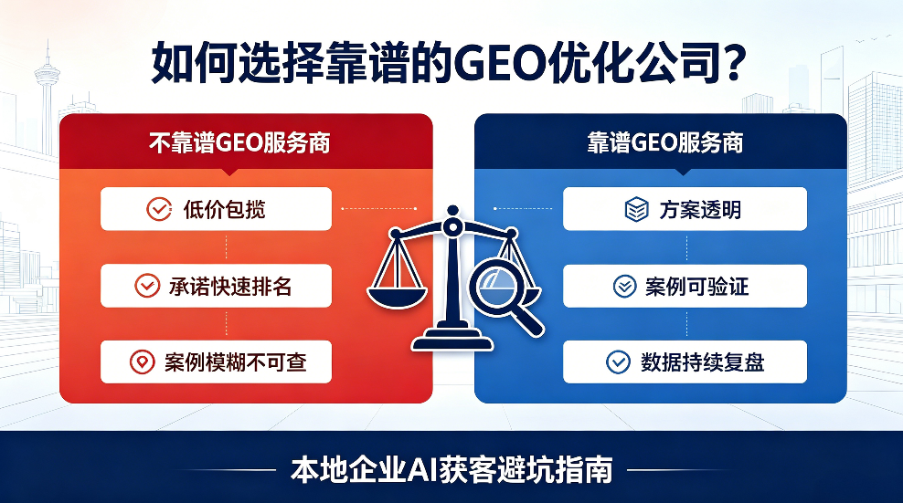 乐陵如何选择靠谱的GEO优化公司？本地企业AI获客避坑指南